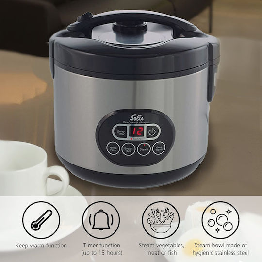 Solis Rice Cooker 500W with Capacity 1.2lt