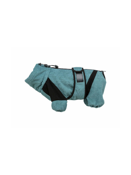 Trixie Hunde-Bademantel Blau L