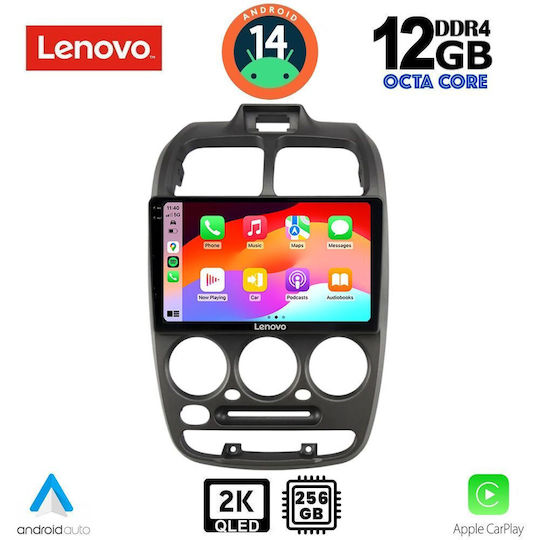 Lenovo Auto-Audiosystem für Hyundai Akzent 1999-2004 (Bluetooth/USB/WiFi/GPS/Apple-Carplay/Android-Auto) mit Touchscreen 9"