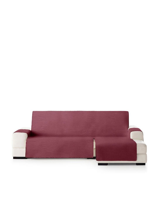 Eysa Oslo Elastic Cover for Corner Sofa Burgundy 300εκ. 1pcs F337208D