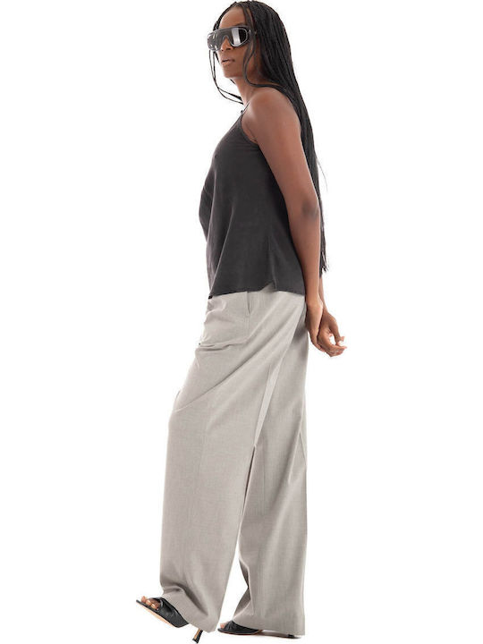 Γυναικεία Μπλούζα με Τιράντες Washed Black
