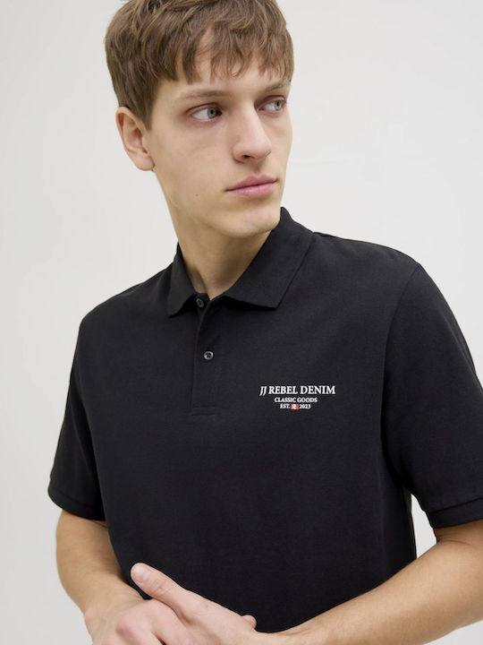 Polo T-shirt Μαυρο