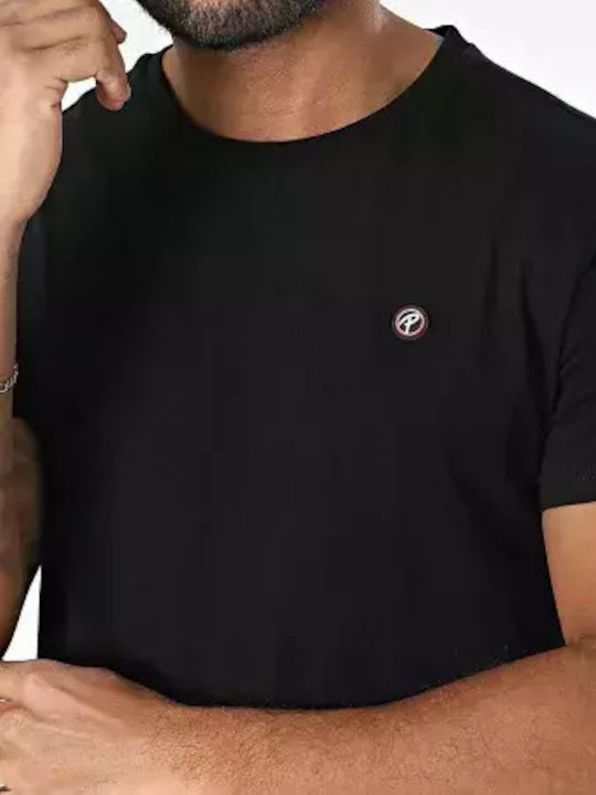 T-shirt Μαυρο