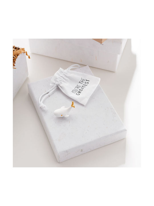 Raeder Lucky Charm You Are Greattest Whale 6x8cm
