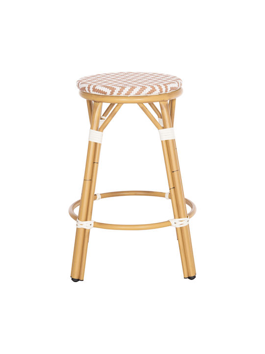 Stool for Bar Outdoor Chino Natural 43x43x65cm