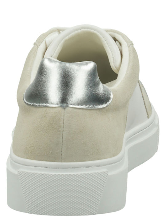 Julice Damen Sneakers White-silver