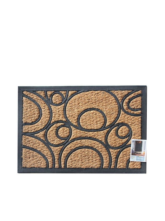 Fußmatte aus Kokosnussfasern Mehrfarbig 60x40cm