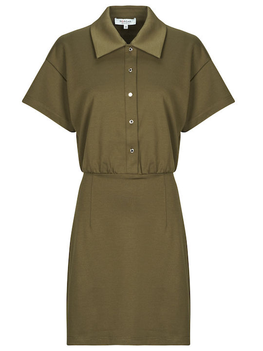 Mini Kleid Khaki