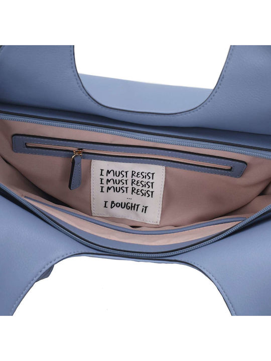 Women's Light Blue Shoulder Bag