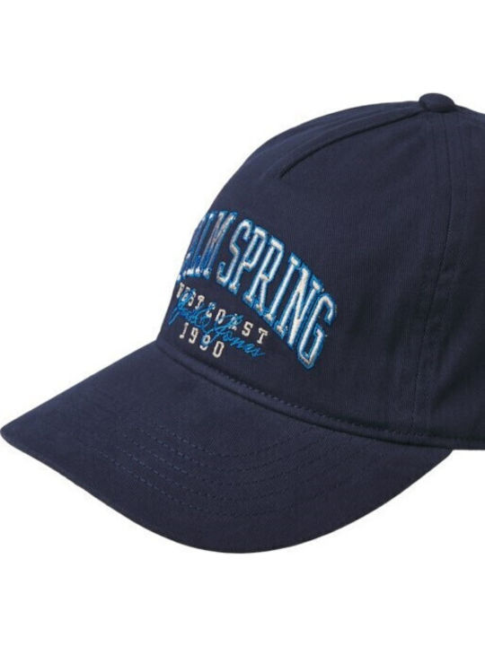Jack & Jones Παιδικό Καπέλο Jockey Palm Spring Μπλε