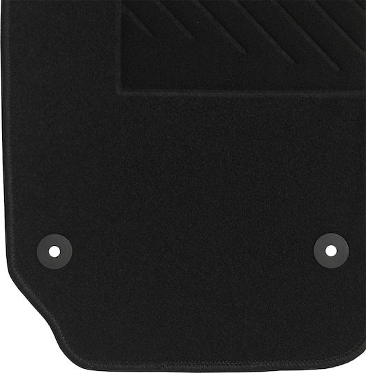 Set of Front and Rear Mats 4pcs for Seat Ibiza / Cordoba 2002-2008 Black