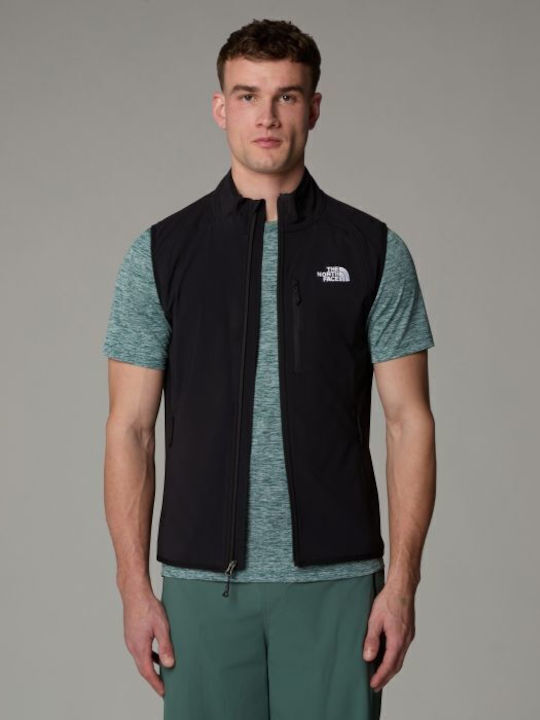 Ärmellos Jacke Wasserdicht und Winddicht Tnf Black