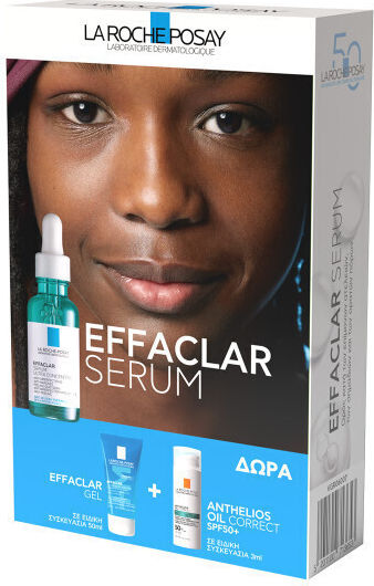 La Roche Posay Effaclar Ultra Concentrated Σετ Περιποίησης για Κατά της Ακμής 3τμχ