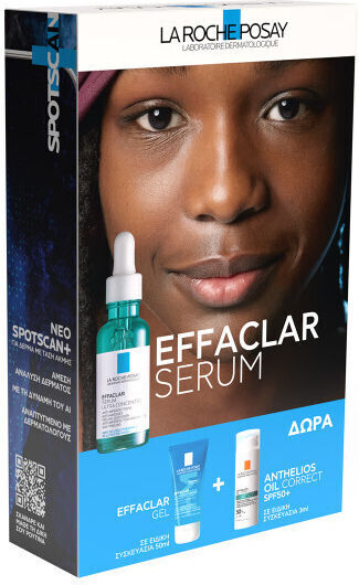 La Roche Posay Effaclar Ultra Concentrated Σετ Περιποίησης για Κατά της Ακμής 3τμχ