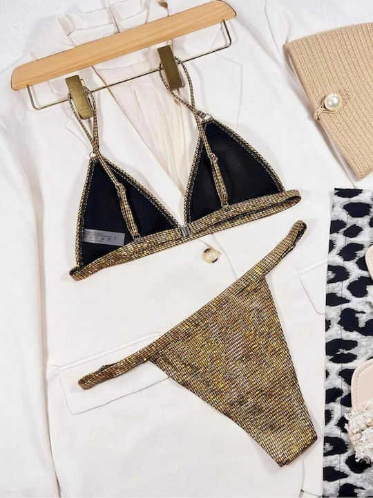 Bikini-Set Gold