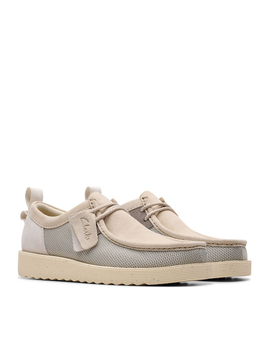 Wallabee Men's Moccasins White