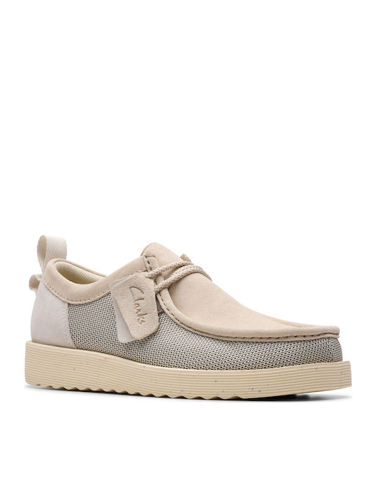 Wallabee Men's Moccasins White