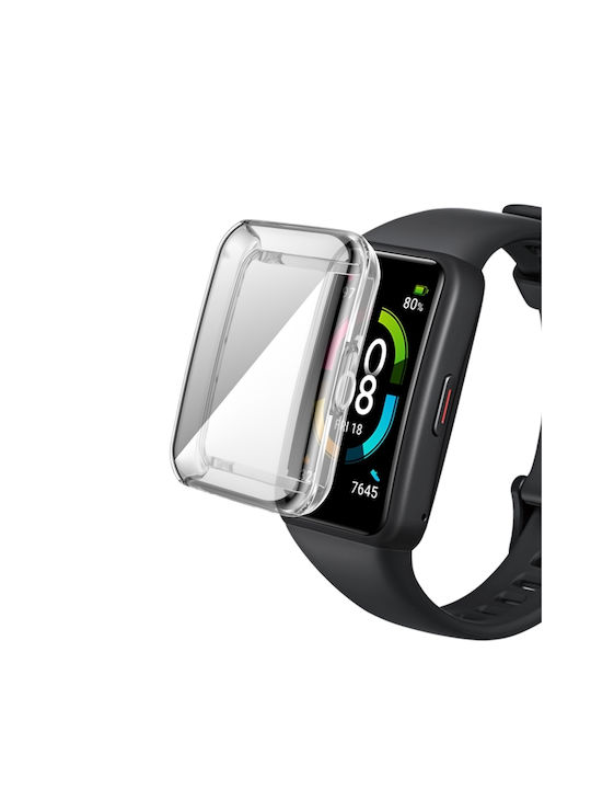 Huawei Силиконов Калъф в Прозрачен цвят за Huawei Band 7, Huawei Band 6, Honor Band 6