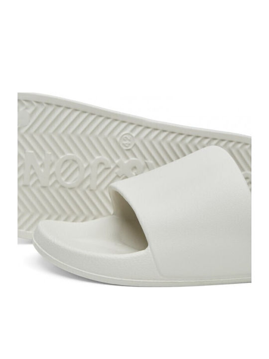 Men's Beige Slides