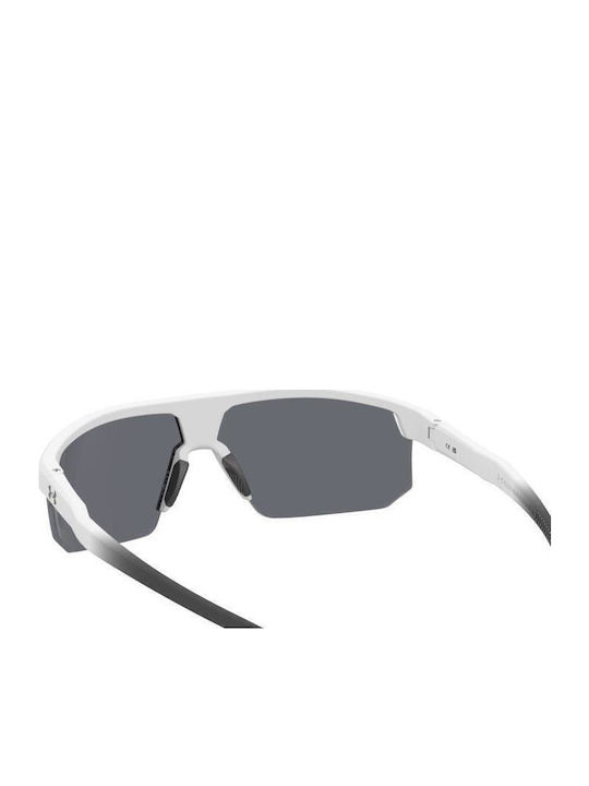 Under Armour Unisex Sunglasses with White Plastic Frame UADRIVEN/G-HYMT4-71