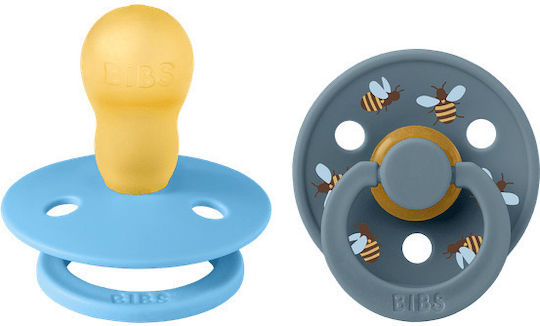 Bibs Pacifiers Rubber Multicolour for 18+ months 2pcs
