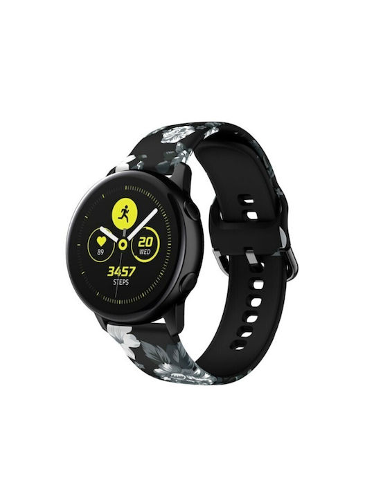 Curea din silicon multicolor 2 pentru Vivoactive 4s/vivomove 3s, Huawei Watch GT4/GT5 41mm, GT5 Pro 42mm