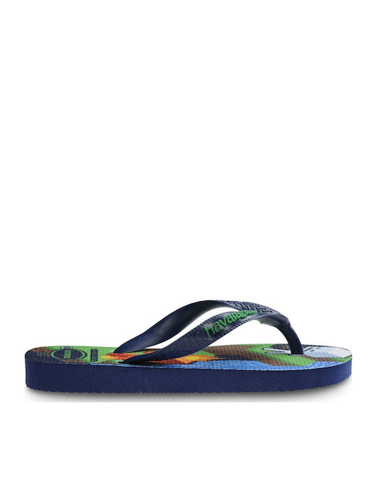 Kids' Sandals Navy Blue Minecraft