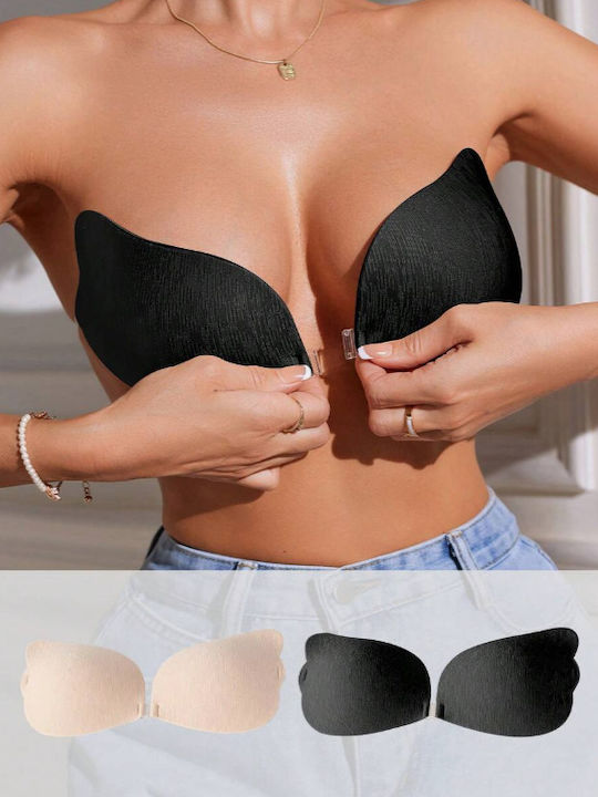 Αυτοκόλλητο Push Up Μαύρο Σουτιέν