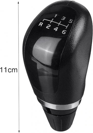 Carman 6 Shift Knob for Mercedes-Benz E Class W211 2002-2009 Black
