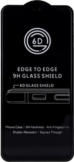 6D Gehärtetes Glas Schwarz (Xiaomi 13)