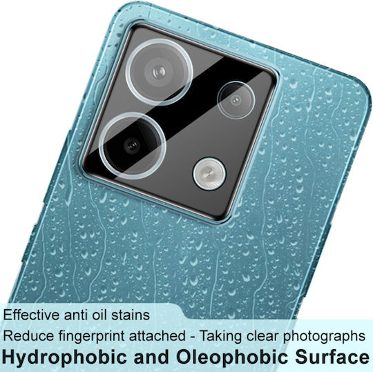 Techsuit Προστασία Κάμερας Tempered Glass Μαύρο για το Redmi Note 13 Pro 4G
