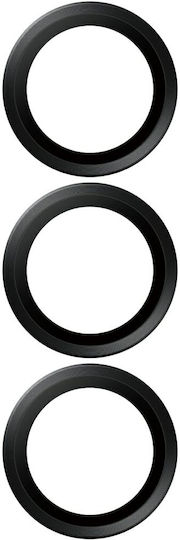 PanzerGlass Hoops Kameraschutz Gehärtetes Glas Black für das Samsung Galaxy S25+ PGRHOBLG37942
