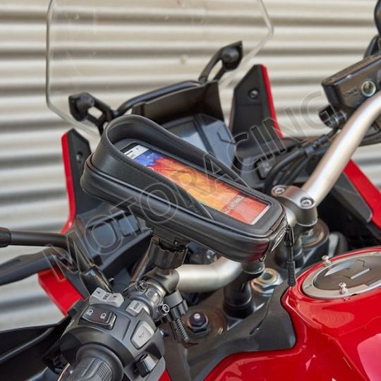 Shad Mount Phone Motorcycle with Waterproof Case for Steering Wheel Steering Wheel Mobile Case 9x16cm 5.7''