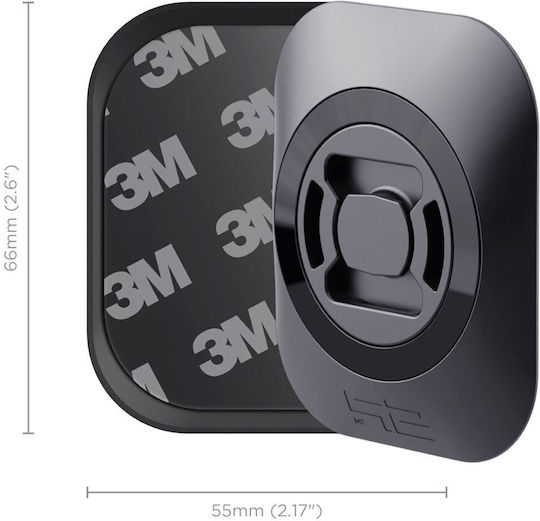 SP Connect Bundle Universal Interface Spc+ Βάση Κινητού Μοτοσυκλέτας με Κλιπ για τον Καθρέπτη