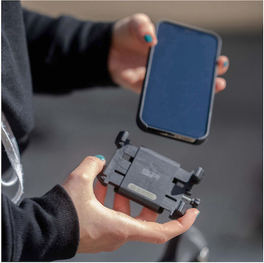 SP Connect Clamp SPC+ Bundle Βάση Κινητού Μοτοσυκλέτας με Ρυθμιζόμενο Βραχίονα για τον Καθρέπτη