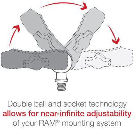 RAM Mount Ball for Motorcycle Mobile Mount