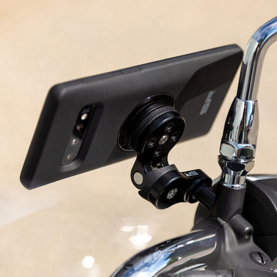 SP Connect Motorrad Handyhalterung mit Clip für Lenkrad