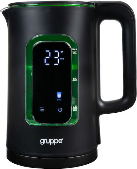 Gruppe DG-2328-EL Kettle 1.5lt 1500W Black