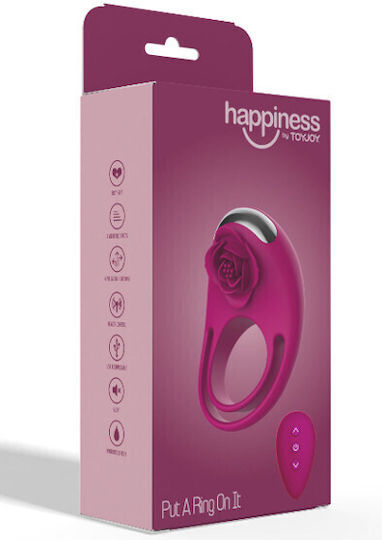 Toyjoy Put A Ring On It Δαχτυλίδι Φούξια