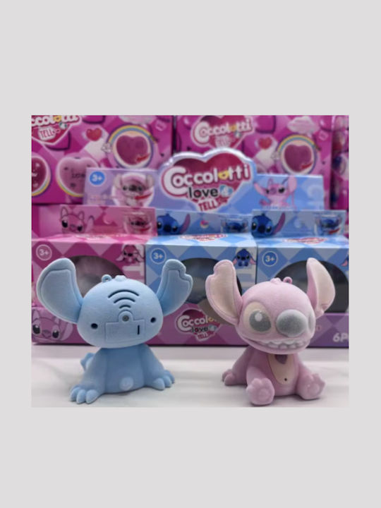 Coccolotti Love & Tell Disney Stitch & Angel Cutie Surpriză Lumină de Înregistrare 11050-2 Roz