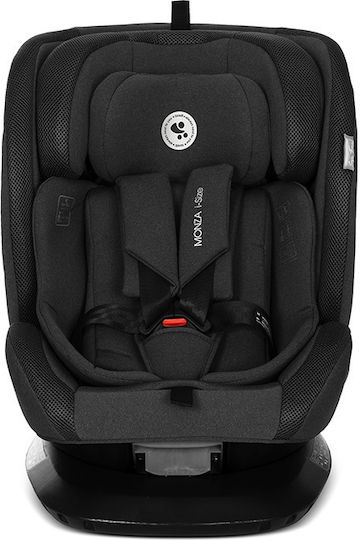 Lorelli Monza Детско Столче за Кола i-Размер с Isofix Черен 0-36 кг