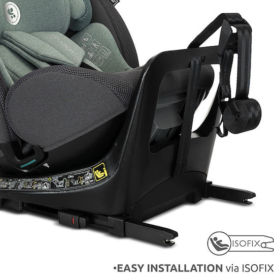 Lorelli Monza Baby Car Seat i-Size with Isofix Beige 0-36 kg