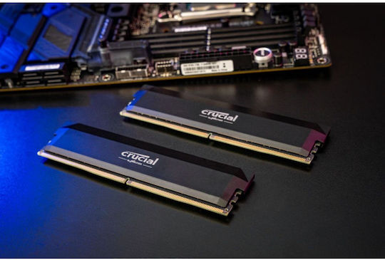 Crucial Pro Overclocking DDR5 64GB RAM με 2x32GB Modules και Ταχύτητα 6000 για Desktop