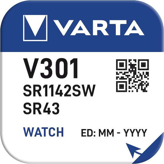 Varta Batterie Silber-Oxid für Uhren SR43 1.55V 1Stück