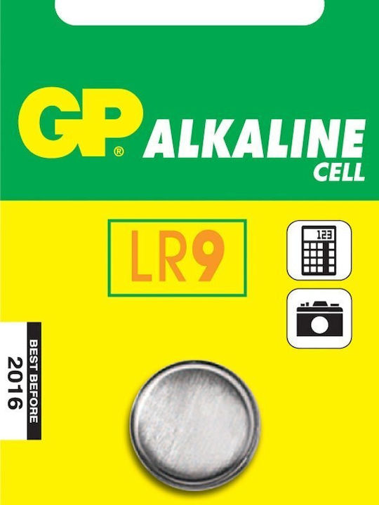 GP Batteries Remote Control LR9 Alkaline Watch Battery EPX625G 1.5V 1pcs