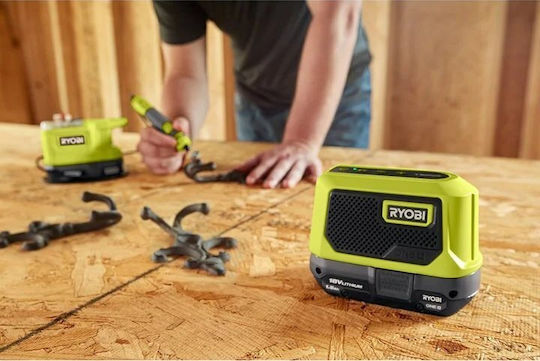 Ryobi RBTM18-0 ONE+ Boxă Bluetooth 5W Yellow Black