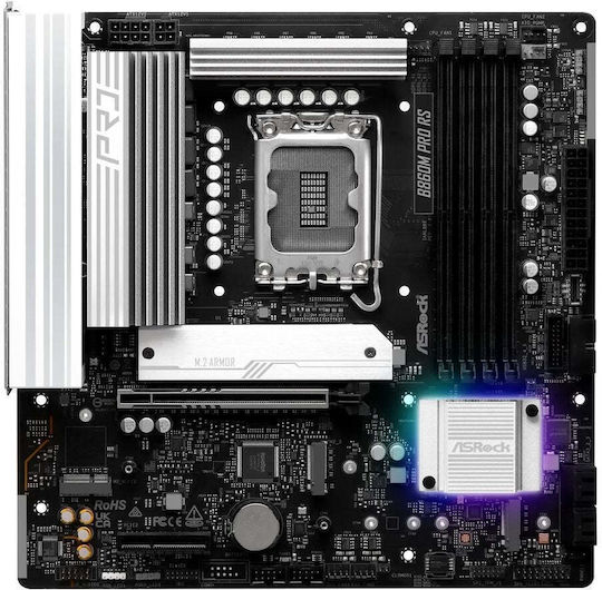 ASRock B860M Pro RS Motherboard Micro ATX with Intel 1851 Socket