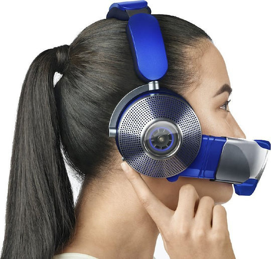 Dyson Zone WP01 Kabellos / Kabelgebunden Über Ohr Kopfhörer mit 50 Stunden Betriebszeit und Quick Charge Ultra Blue