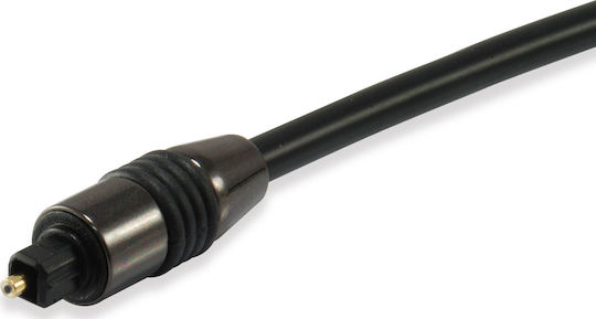 Equip Optical Audio Cable TOS male - TOS male Μαύρο 1.8m (147921)