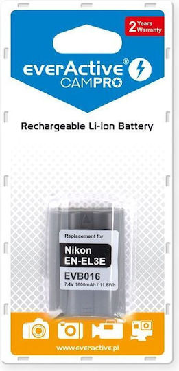everActive Μπαταρία Φωτογραφικής Μηχανής EVB016 1600mAh Συμβατή με Nikon